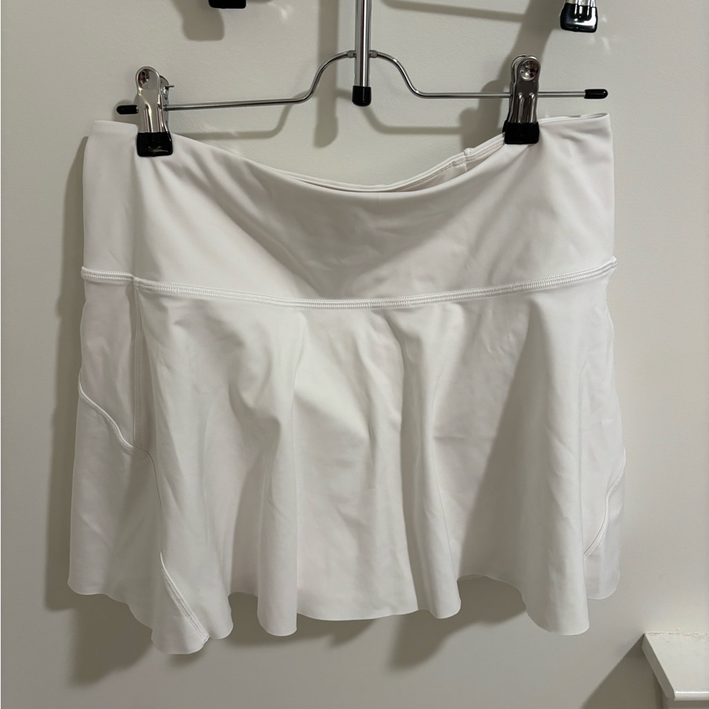 Athleta White Ace Tennis Skirt
